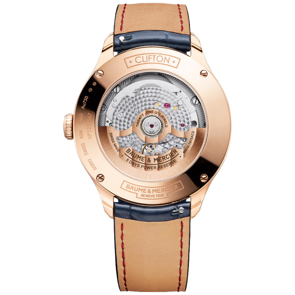 MOA10547 Baume & Mercier Clifton Day Date Moon Phase 42, 10547