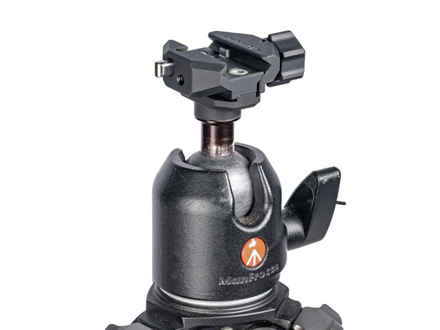 Arisaka Rail Slider Ball Head Adapter - Manfrotto 3/8-16 5