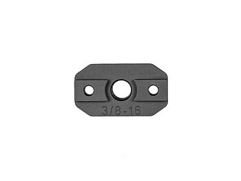 Arisaka Rail Slider Ball Head Adapter - Manfrotto 3/8-16 2