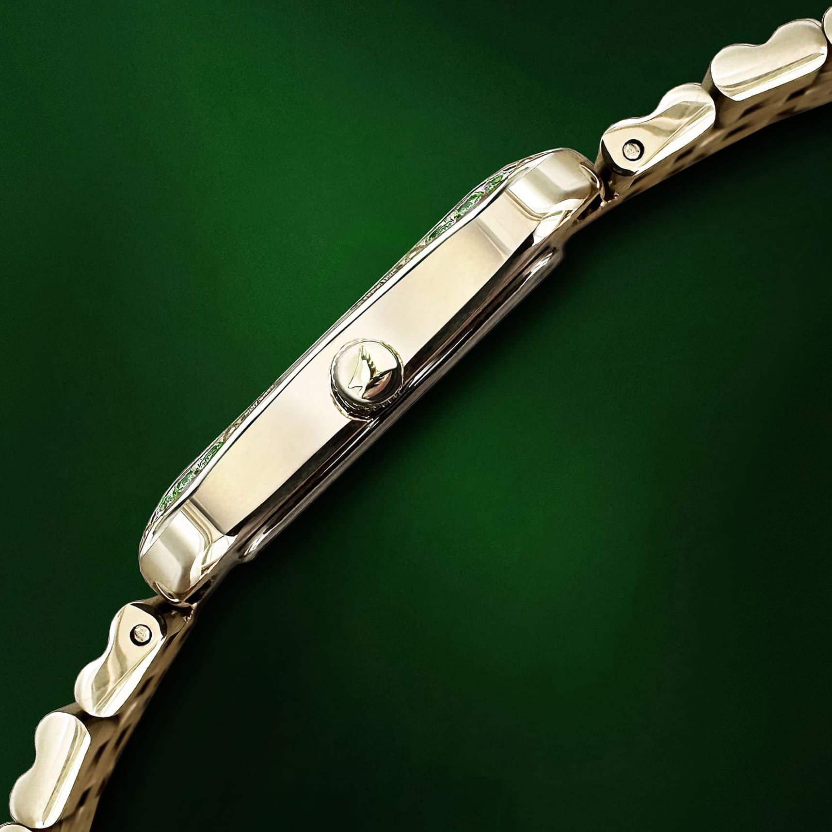 H&B Cronvas, Emerald & Gold - 5