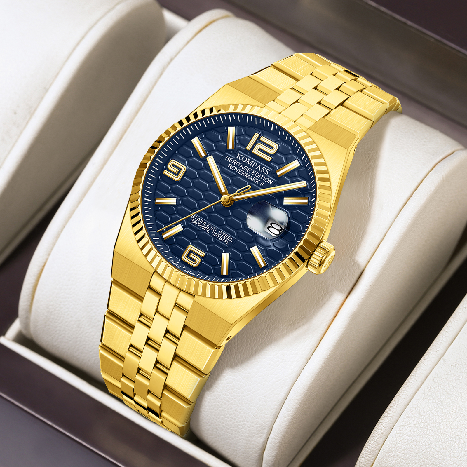 Kompass Rovermark II Gold Blue - 8
