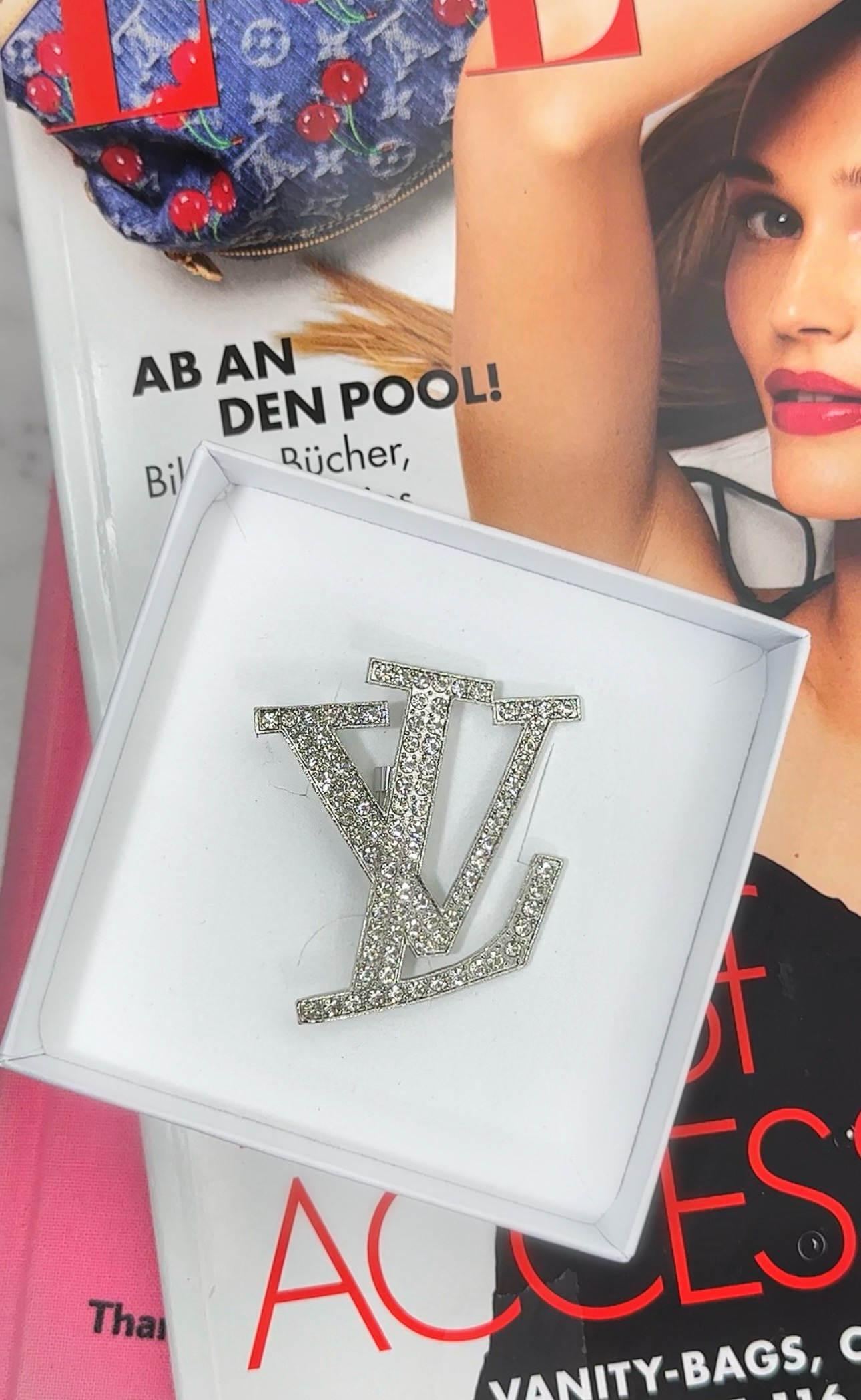 Brooch Designer Silver
