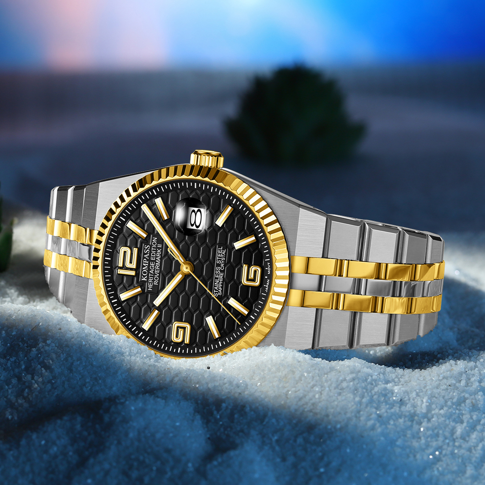 Kompass Rovermark II Silver Gold Black - 6