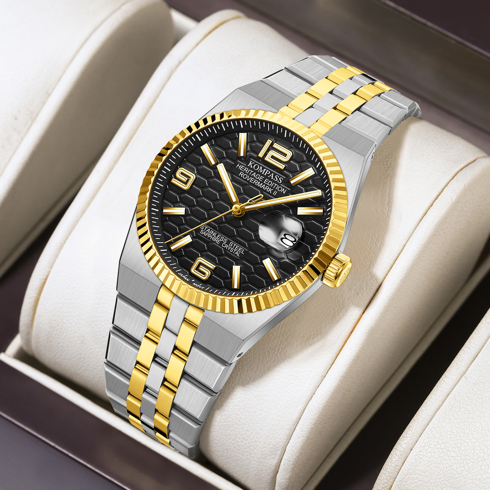 Kompass Rovermark II Silver Gold Black - 8