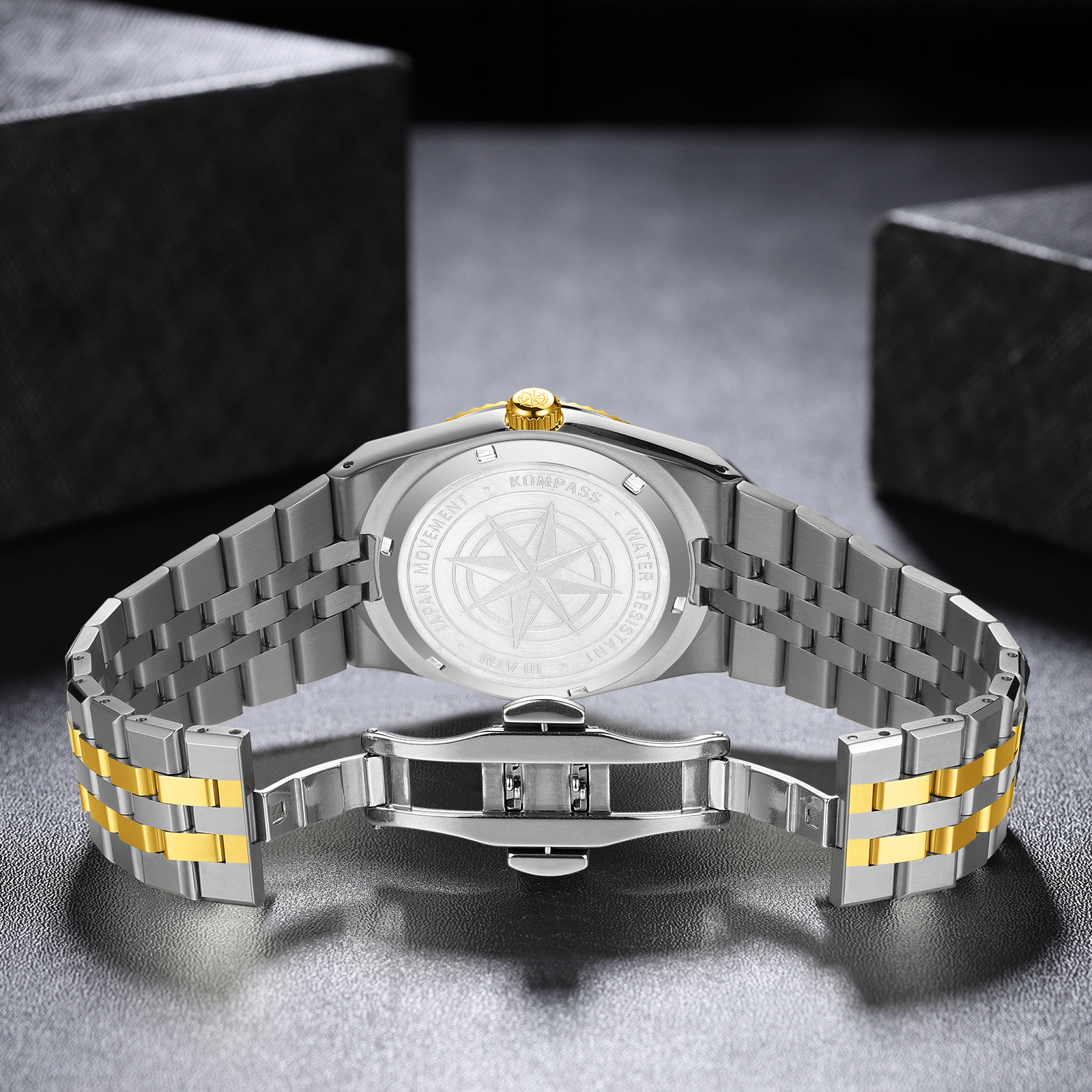 Kompass Rovermark II Silver Gold Black - 9