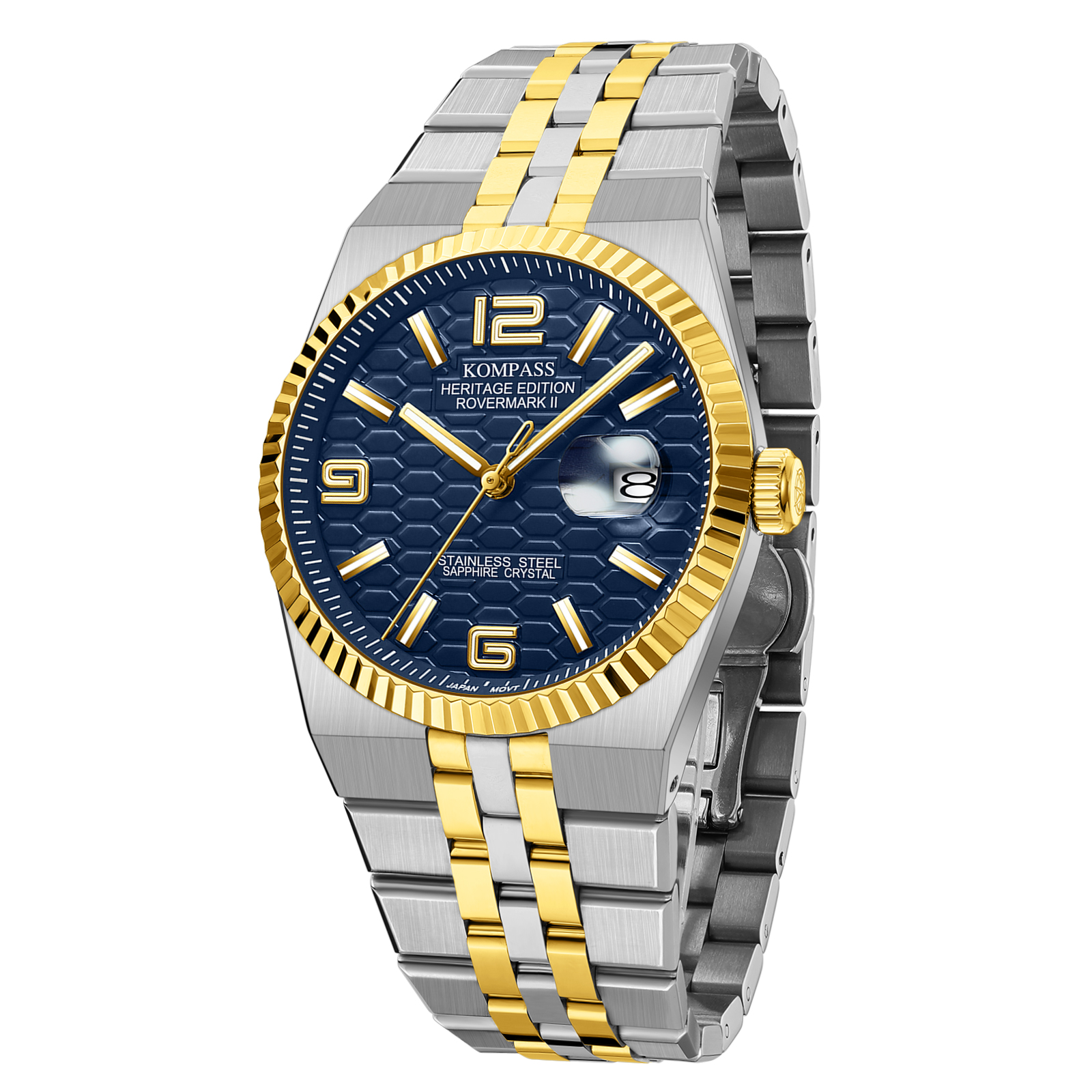 Kompass Rovermark II Silver Gold Blue - 3