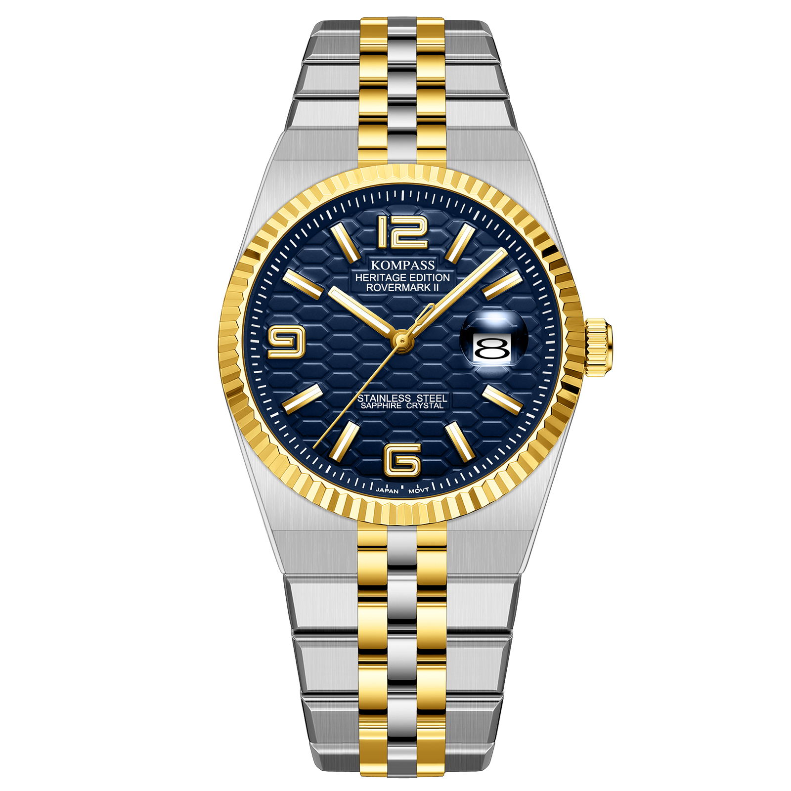 Kompass Rovermark II Silver Gold Blue