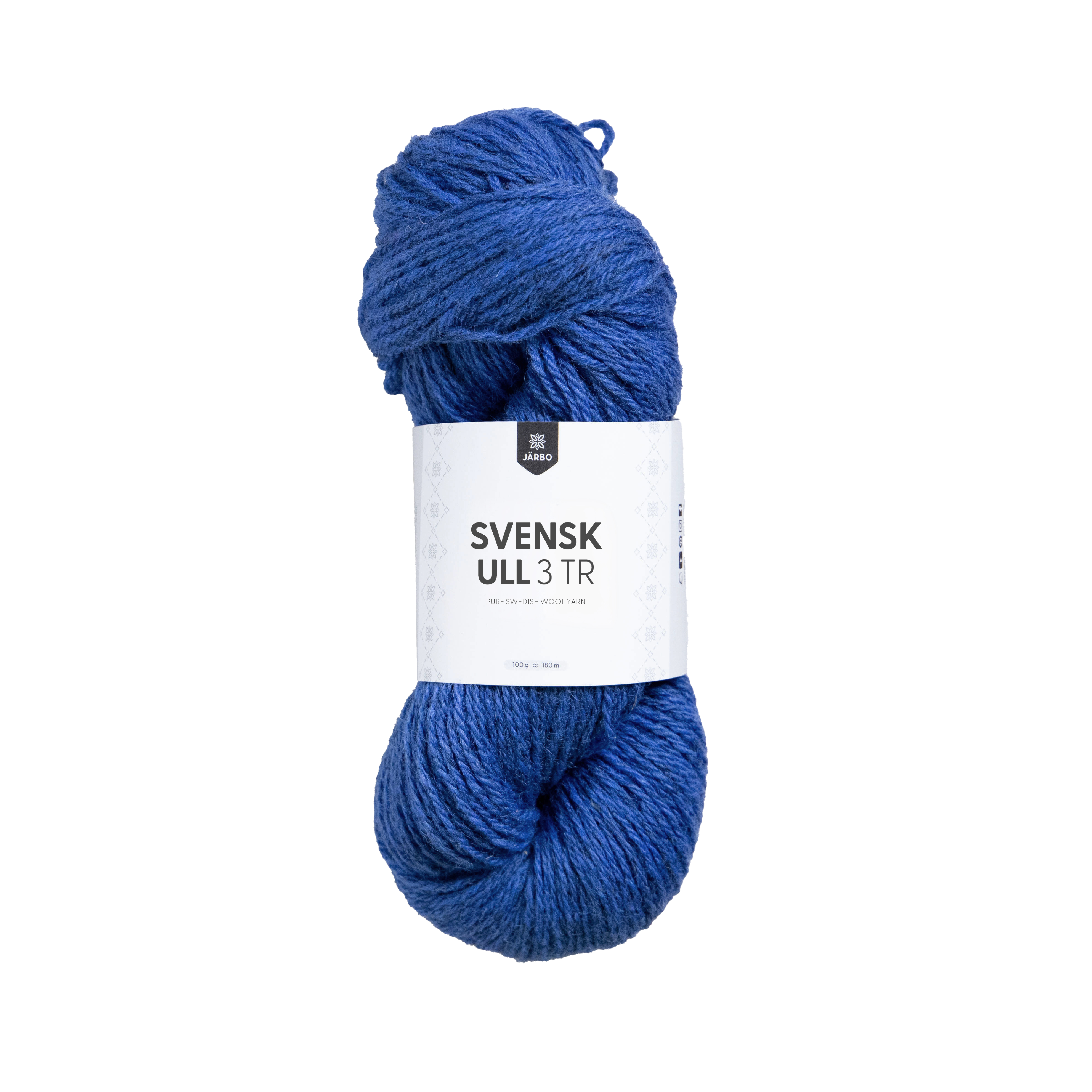 Järbo Svensk ull Swedish Flag Blue  59023 - 3
