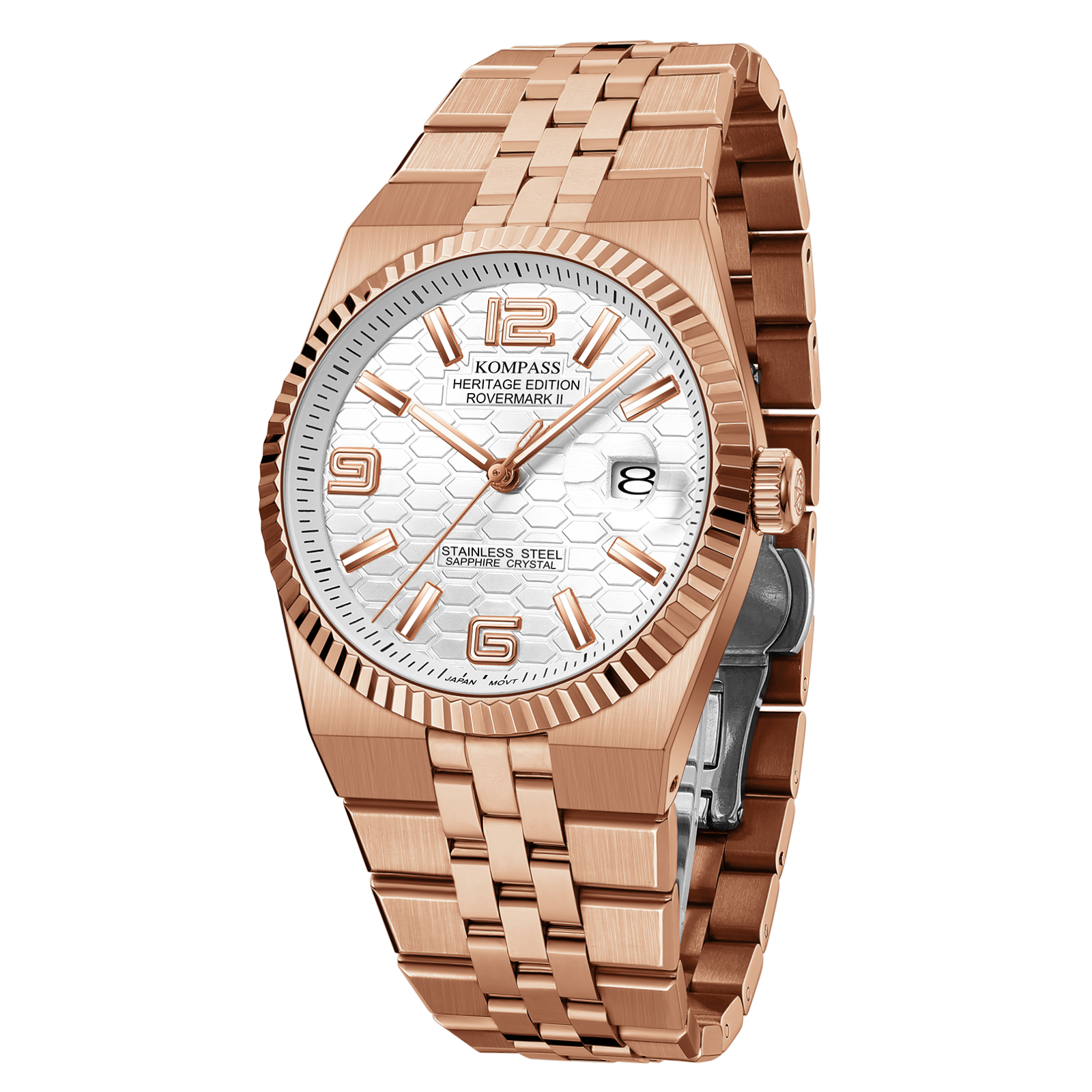 Kompass Rovermark II Rose Gold Silver - 3