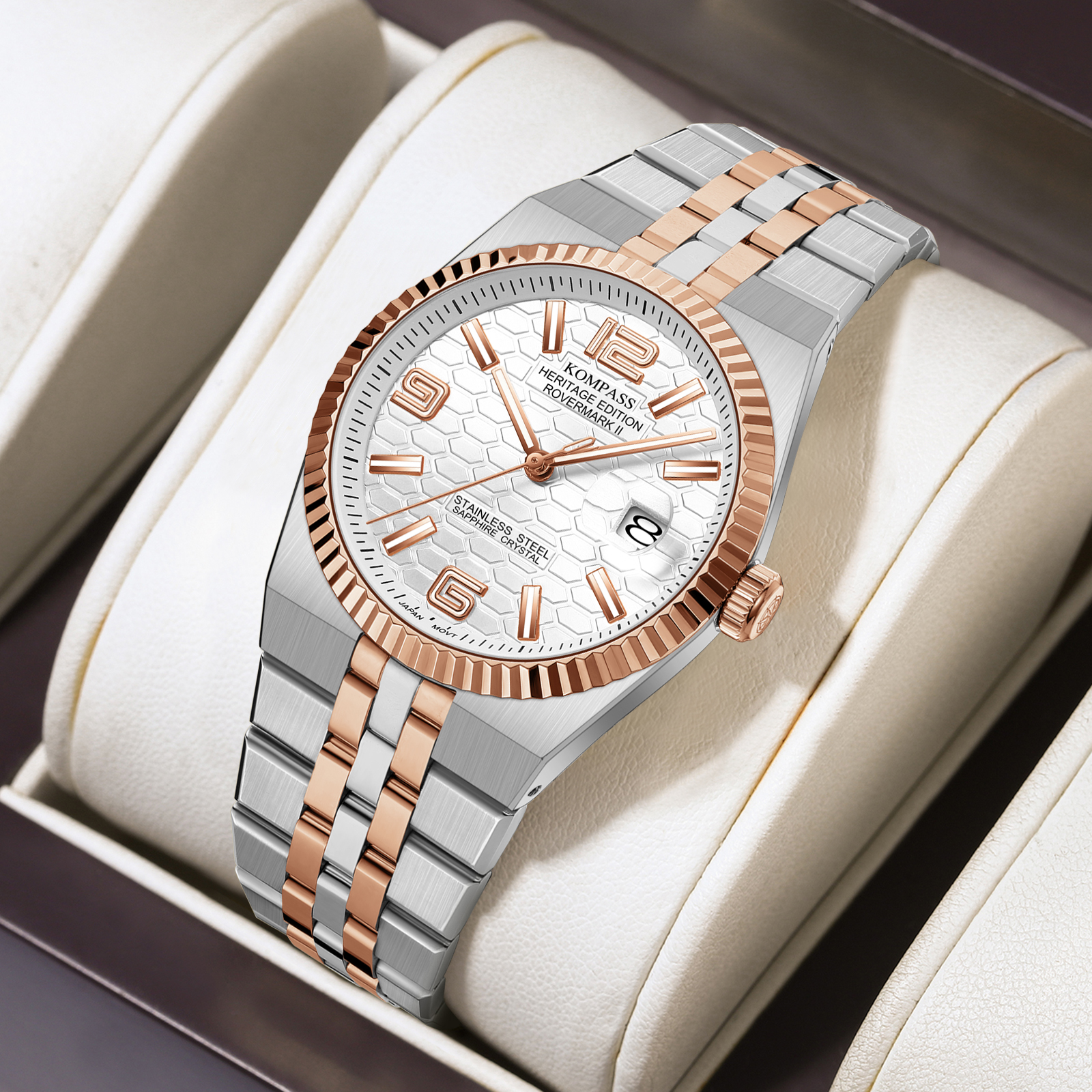 Kompass Rovermark II Silver Rose Gold - 8