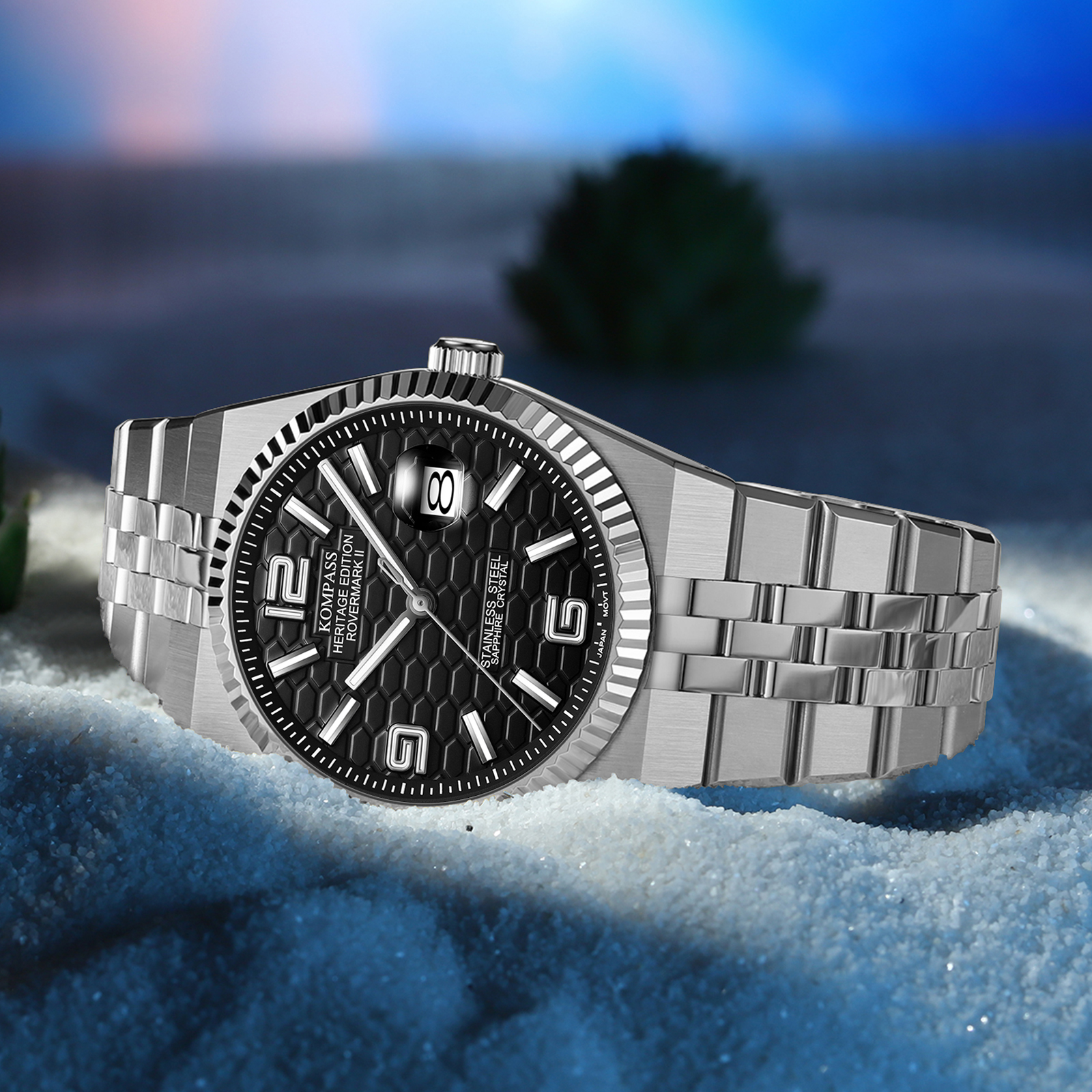Kompass Rovermark II Silver Black - 6