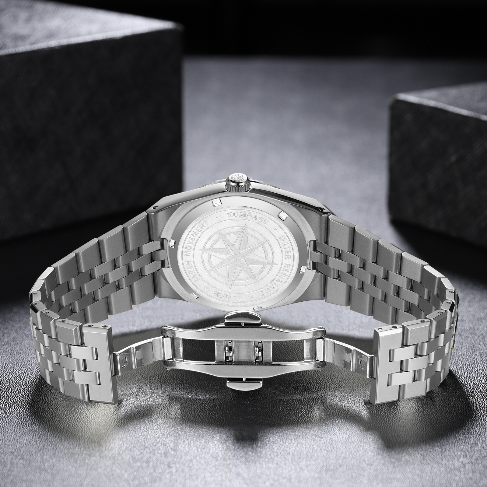 Kompass Rovermark II Silver Black - 9