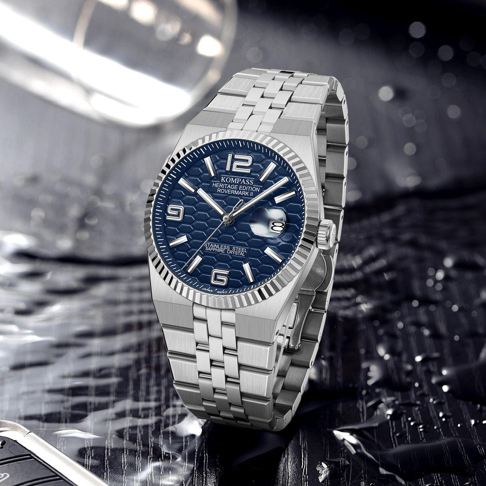 Kompass Rovermark II Silver Blue - 7
