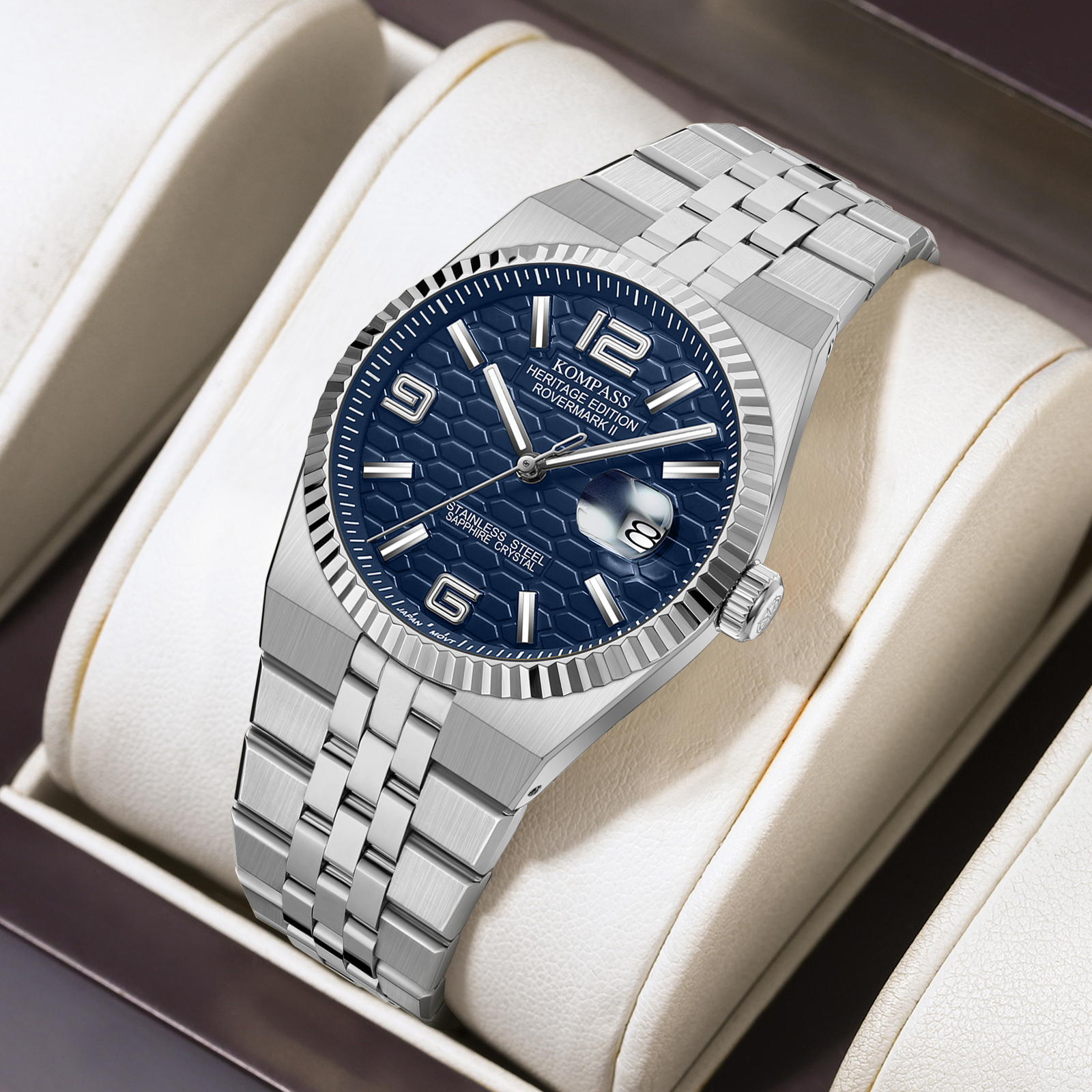 Kompass Rovermark II Silver Blue - 8