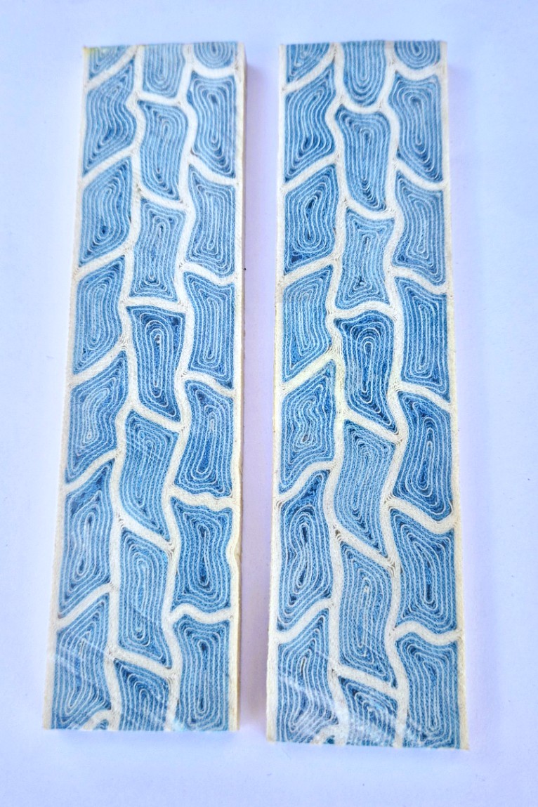 Micarta skalor Mosaik #04