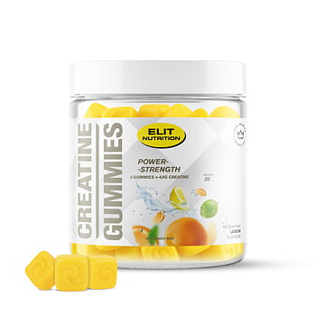 Creatin Gummies 4500 mg, Lemon - 60 st