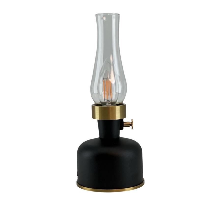 Ledlampa /Ljuslykta / Inne - Utomhus / Svart