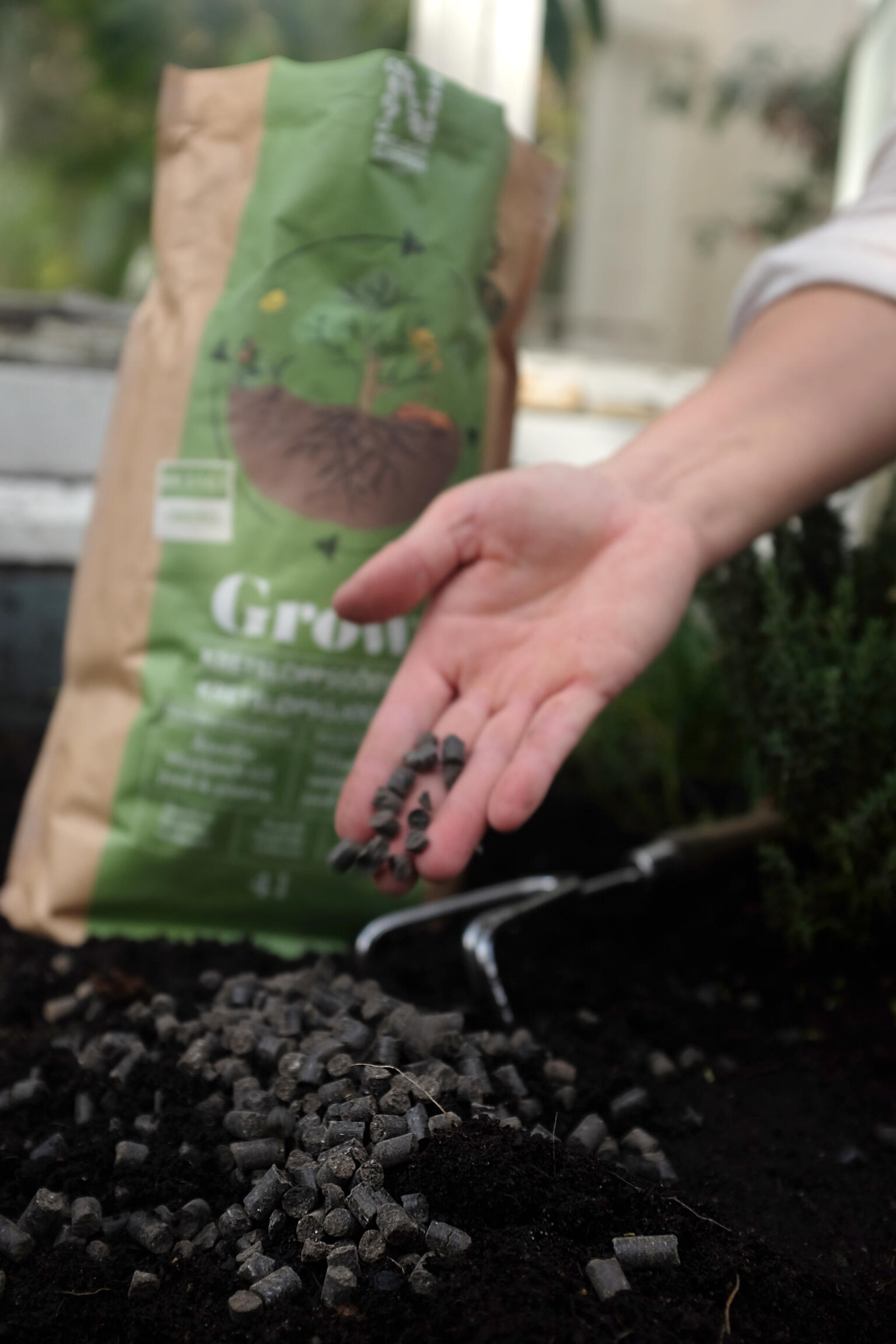 Växtnäring  Grow -  Kretsloppsgödsel - 4L - 3