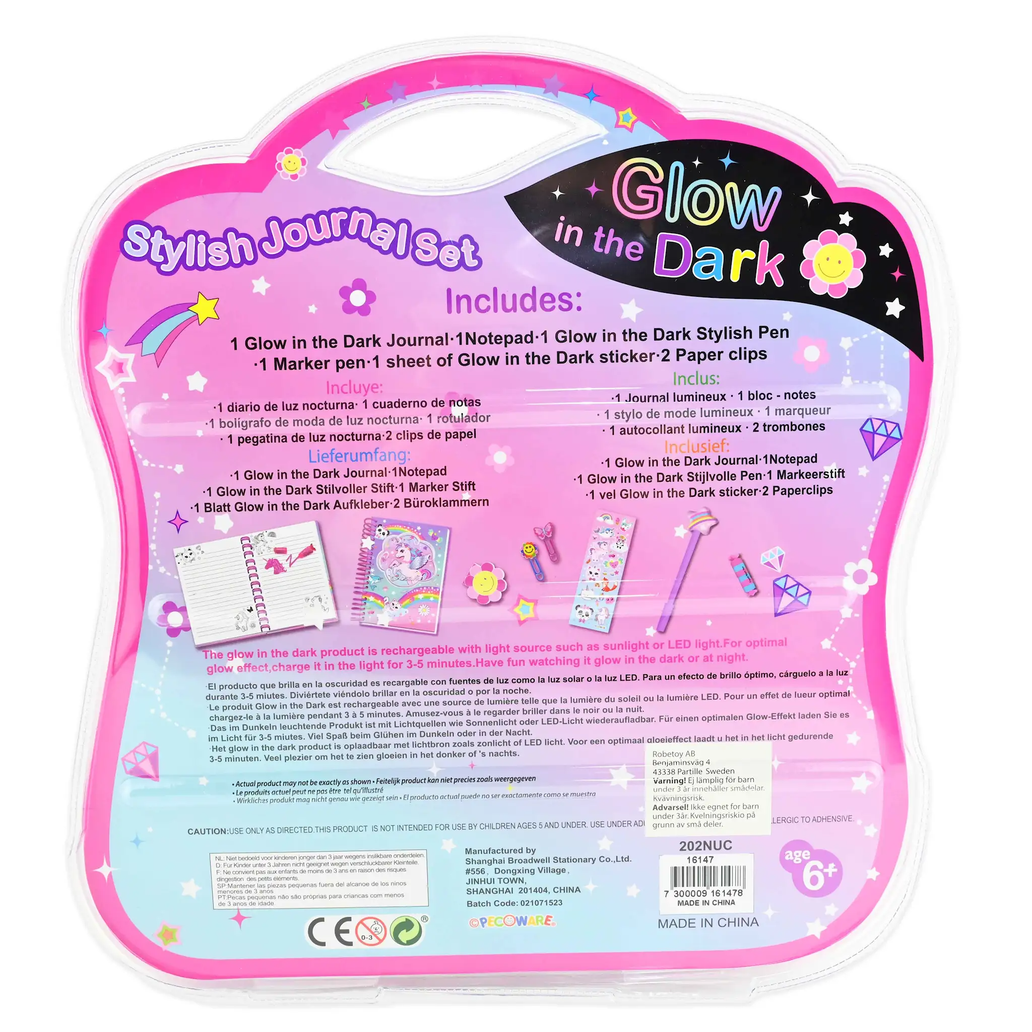 Dagboksset Unicorn - Robetoy - 3