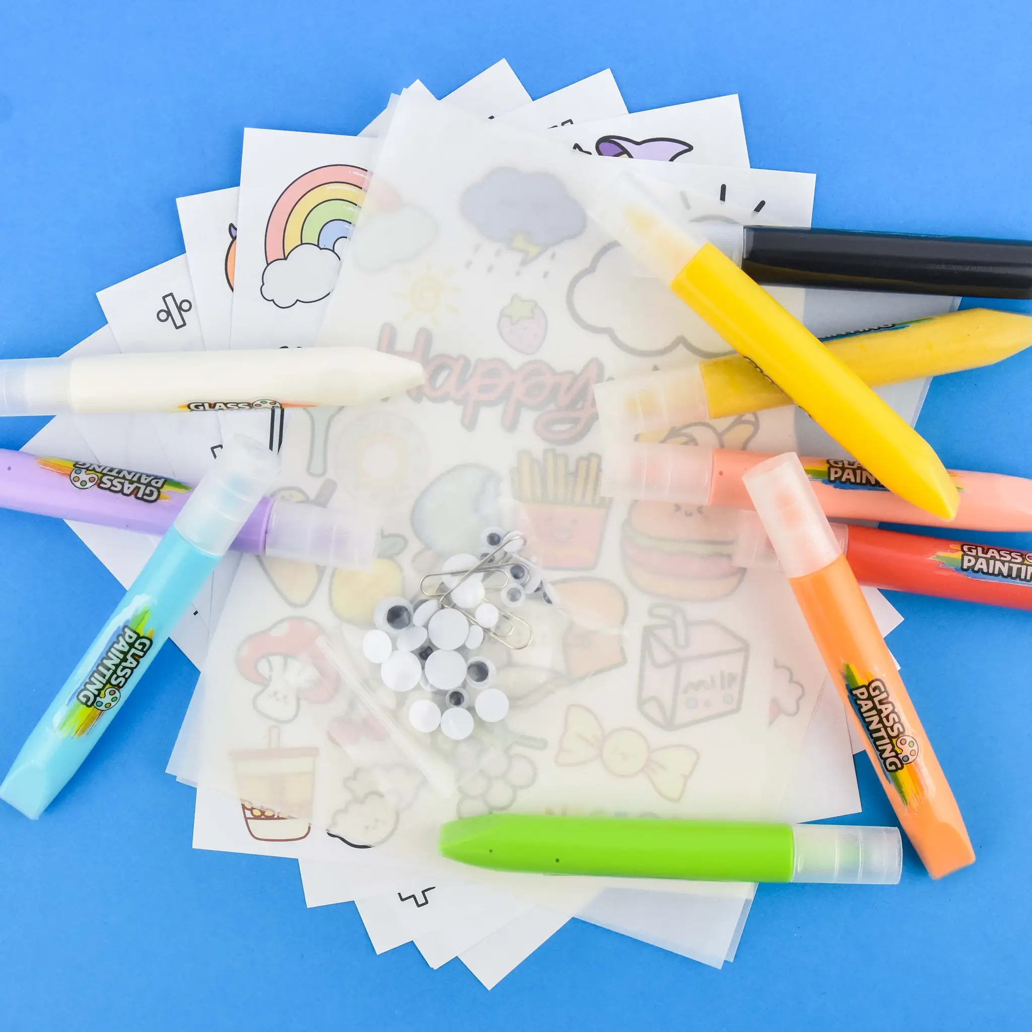 Pen Set 3D Sticker - Robetoy - 2