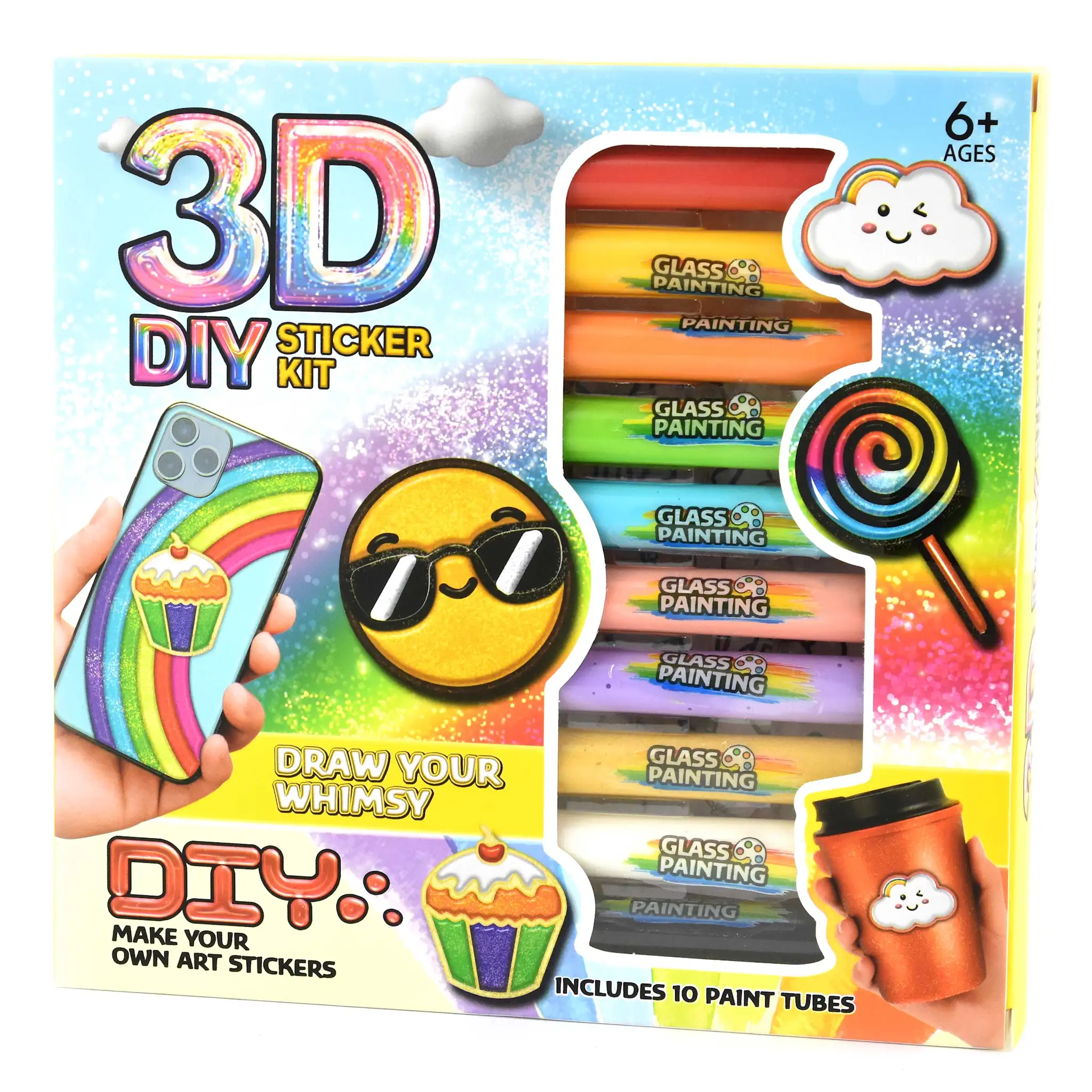 Pen Set 3D Sticker - Robetoy