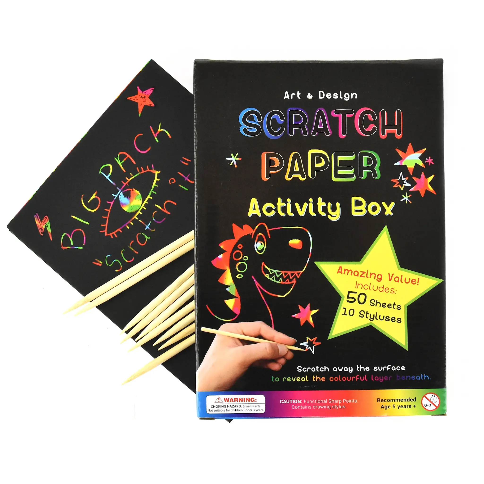 Scratch It A5 50 Sheet  - Robetoy