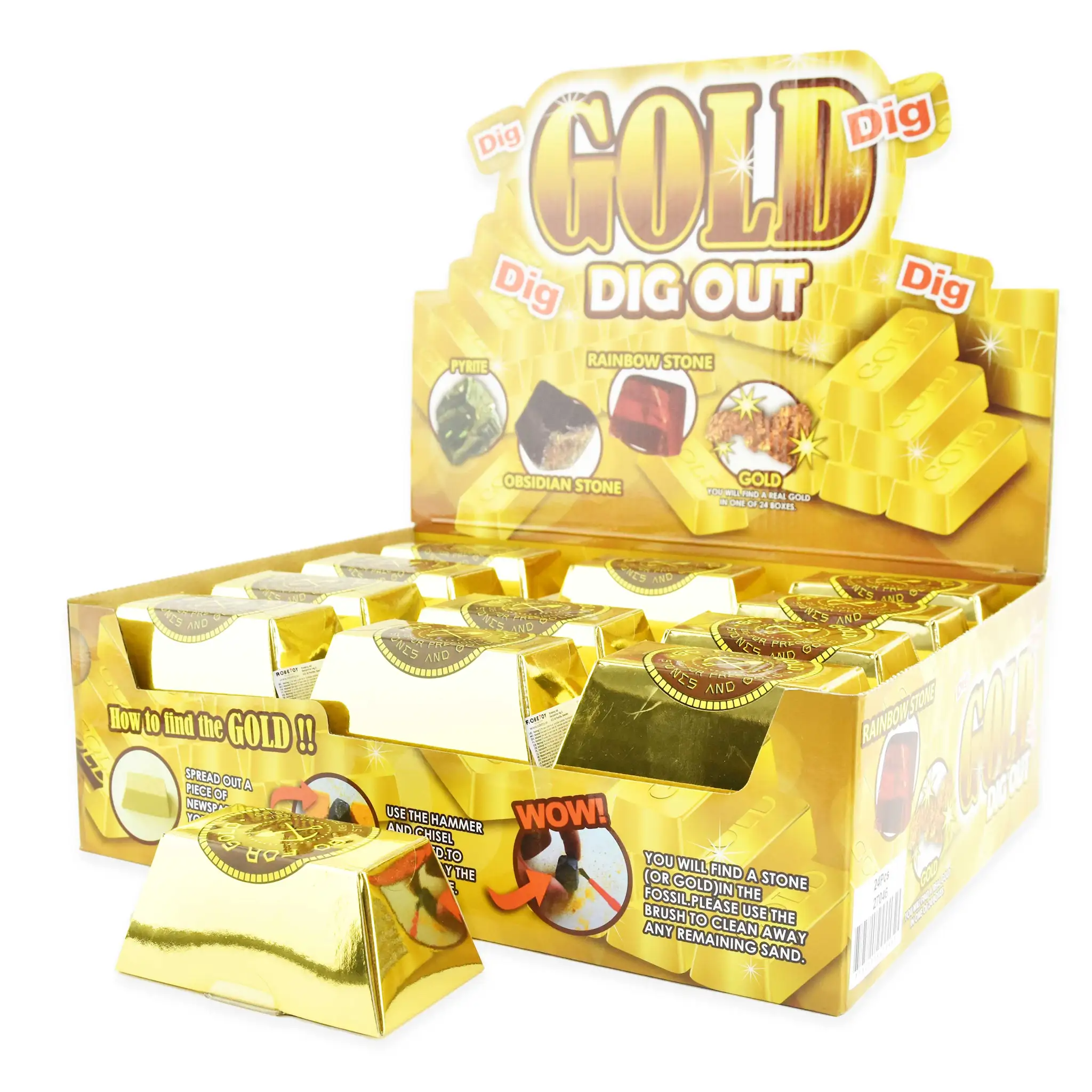 Dig It Out Gold 10 cm - Robetoy
