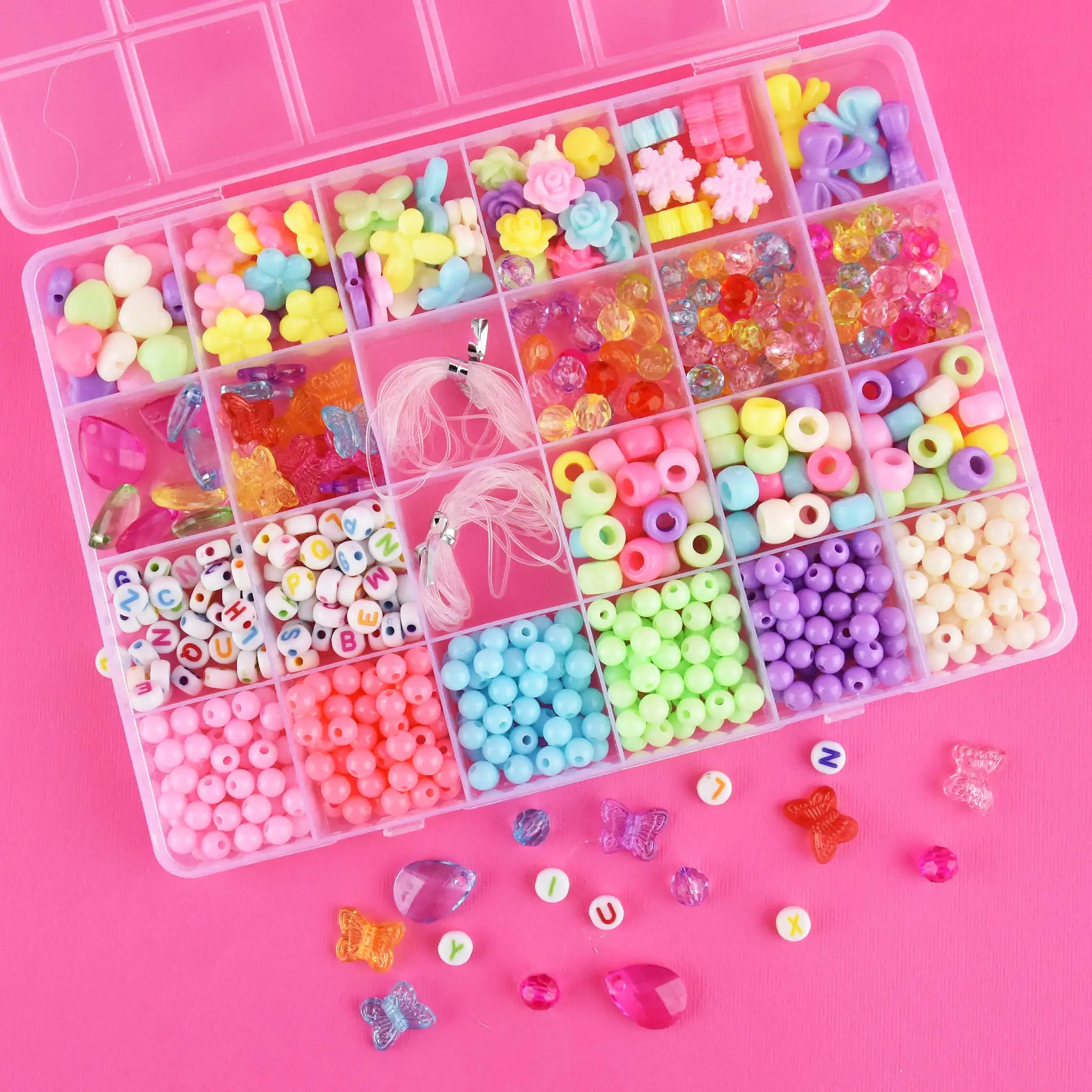 Beads Set 600+ 19 Delar- Robetoy - 2