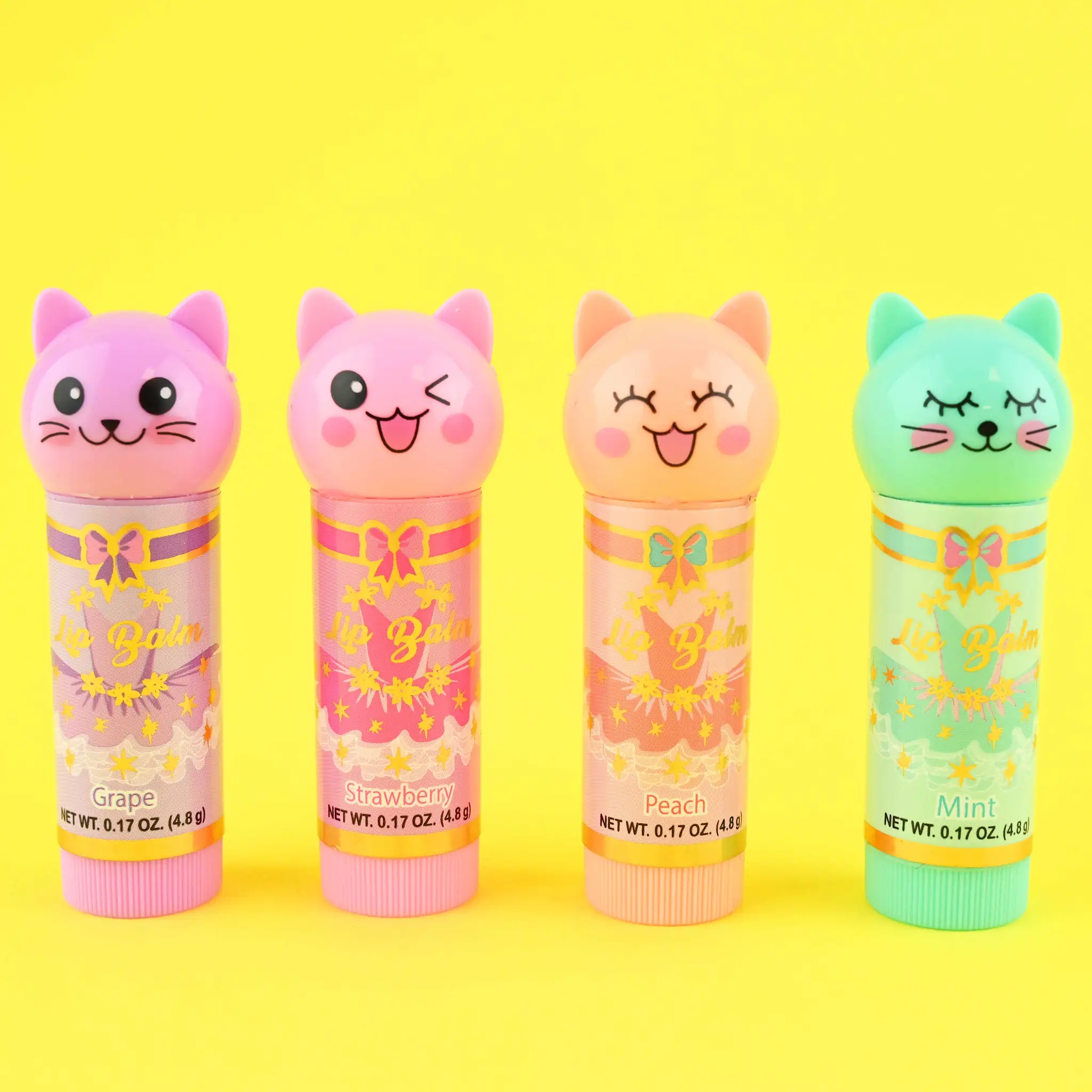 Lip Balm Ballerina  4 pack - Robetoy - 2
