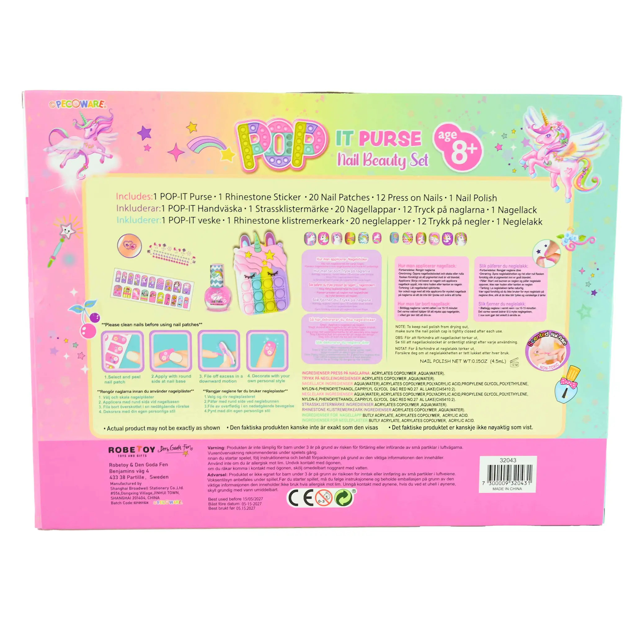 Nail Beauty Set Pop - Robetoy - 2