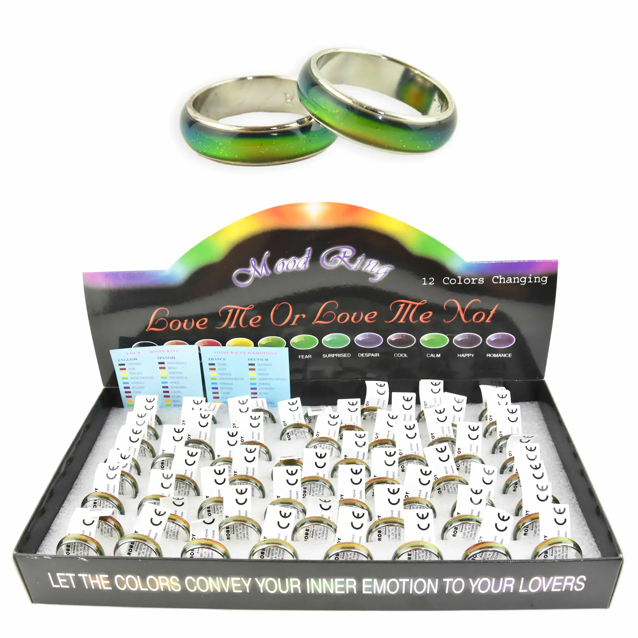 Ring Mood Glitter  - Robetoy