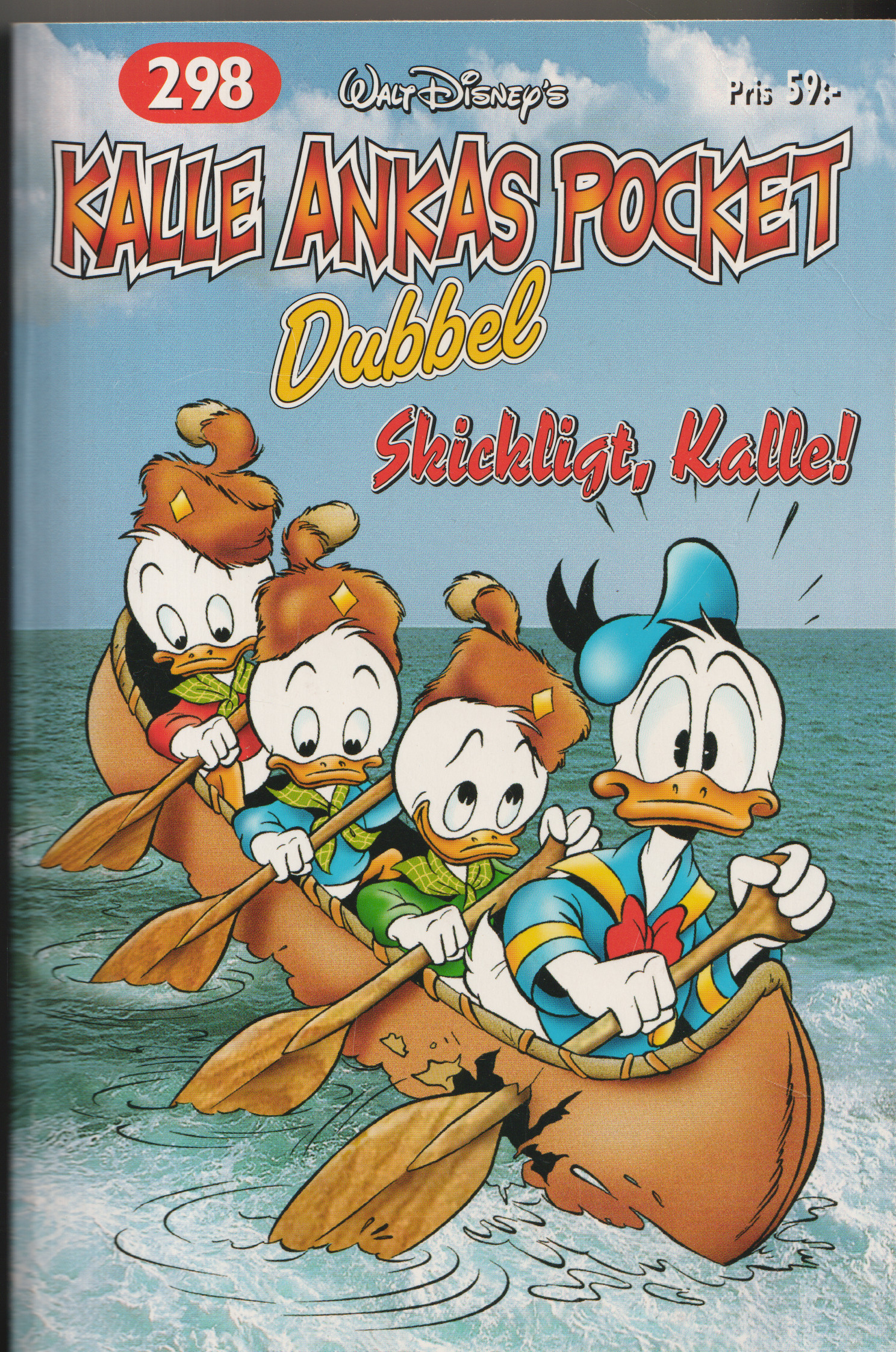 Kalle Ankas Pocket 298 Skicklig, Kalle!, begagnad A2