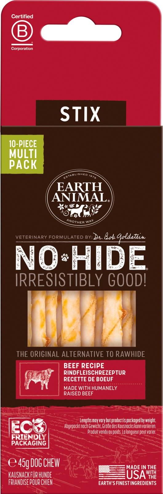 Earth Animal No-Hide STIX Chew - Beef Flavor - Stimulation