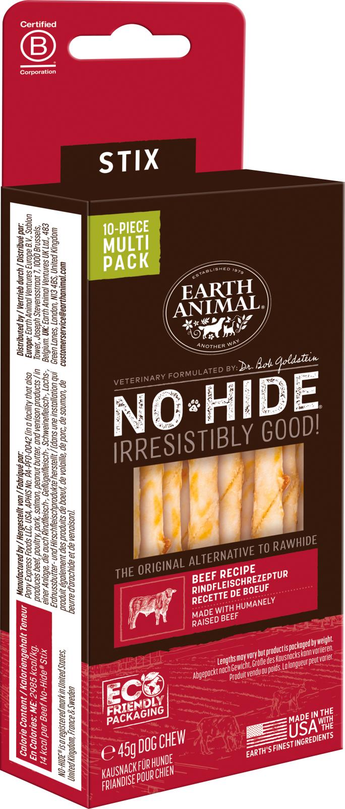 Earth Animal No-Hide STIX Tuggben - Nötsmak