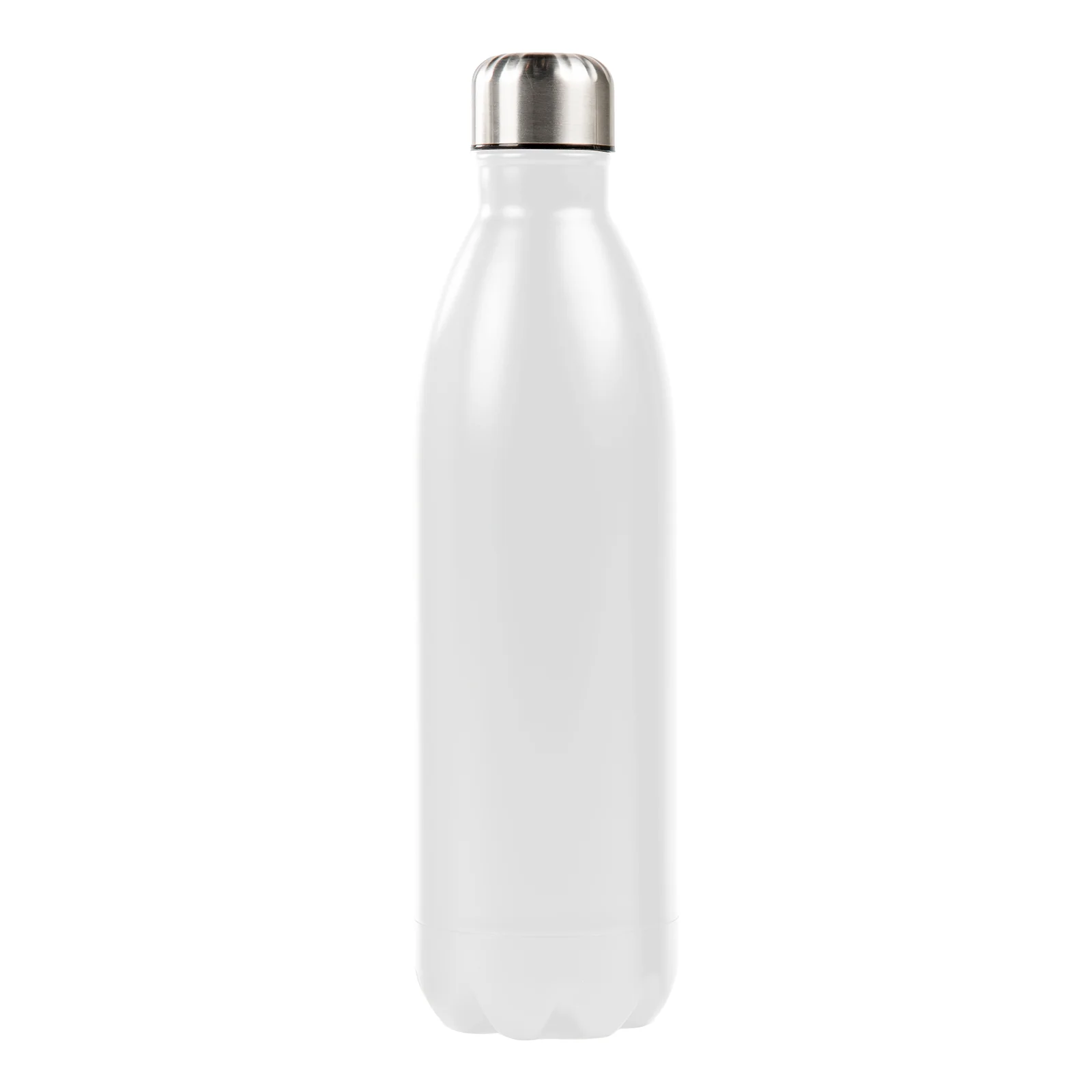 Ståltermos flaska 1,0 L, vit