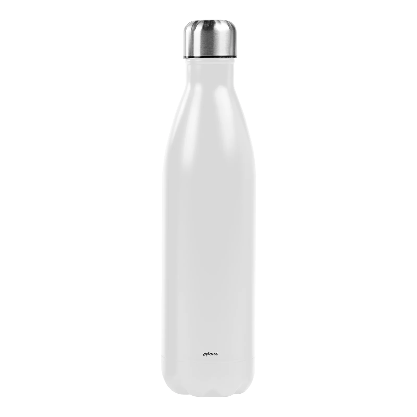 Ståltermos flaska 0,75 L, vit