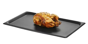 GN 1/1 oven tray with non-stick coating