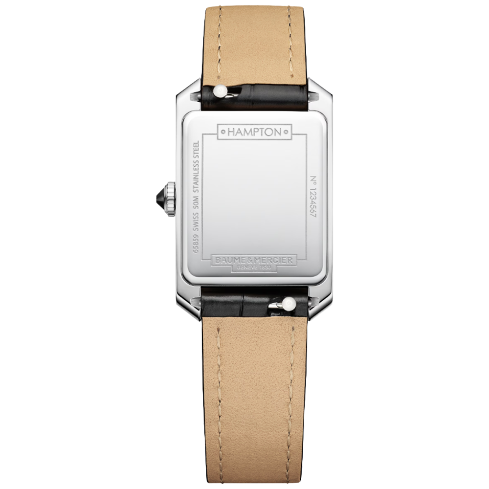 MOA10795 Baume & Mercier Hampton 35 x 22, 10813