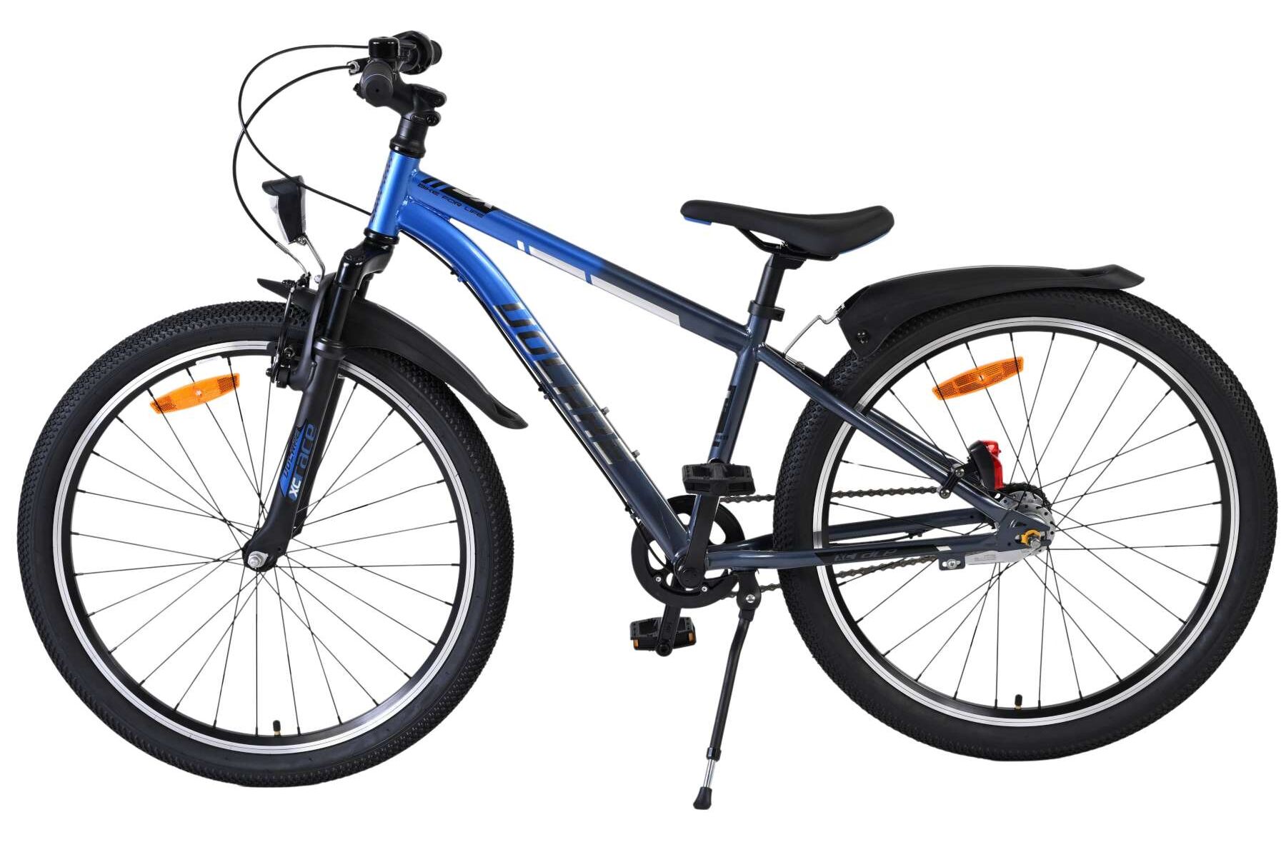 Barncykel Volare XC Race 24 tum – 3 växlar Blå/Grå för barn 8–10 år - 3