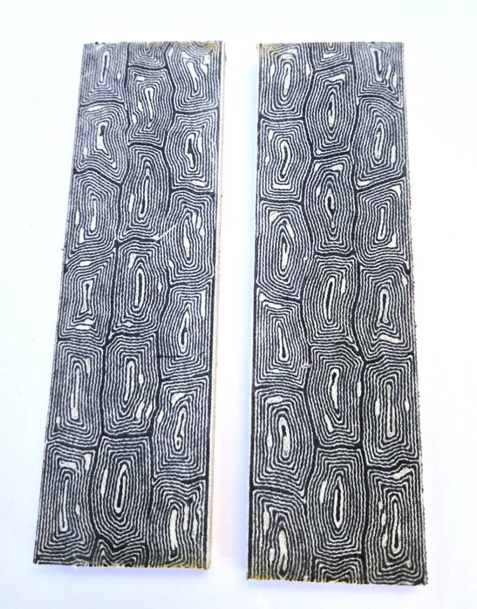Micarta skalor Mosaik #12