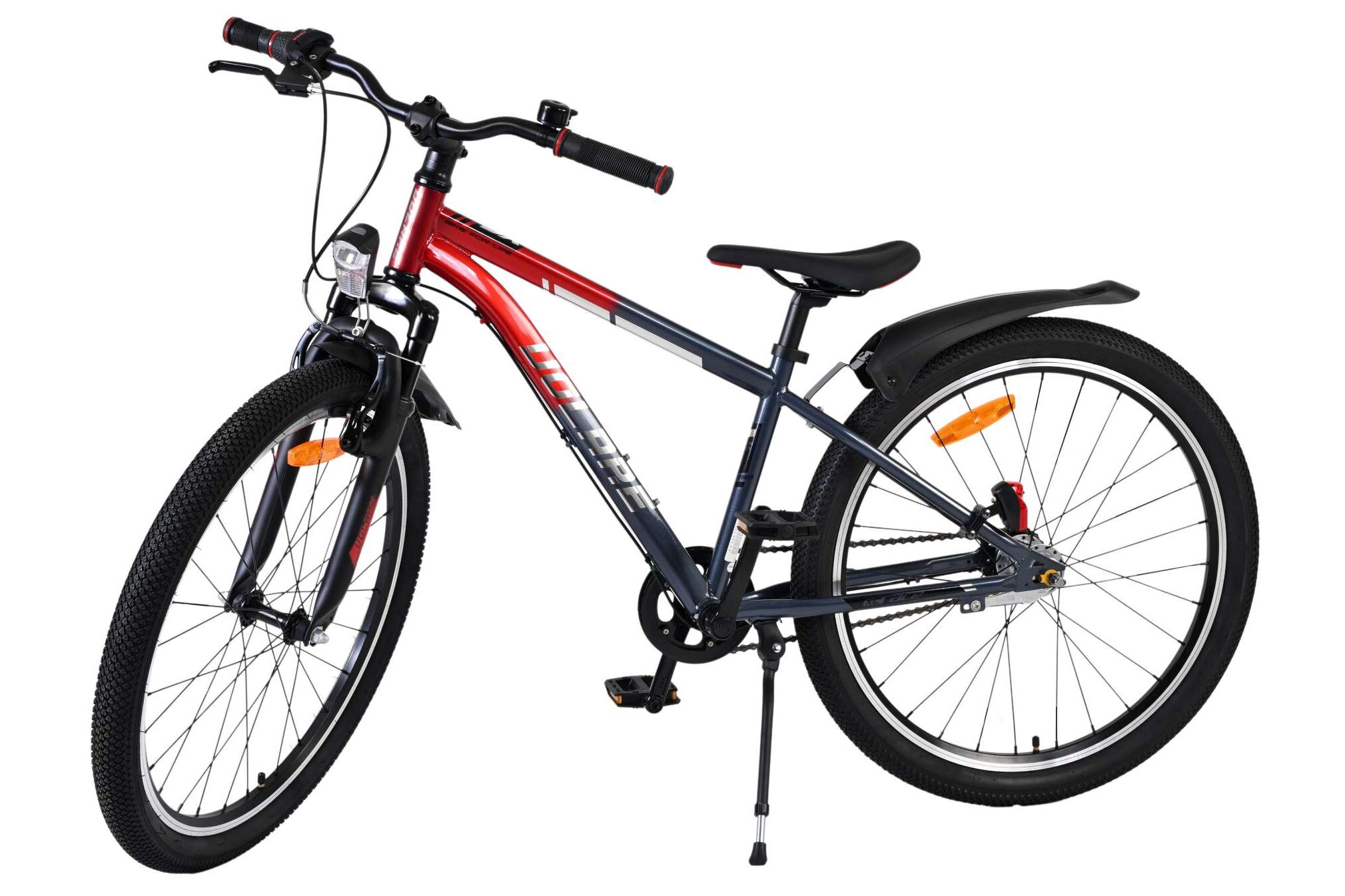 Barncykel Volare XC Race 24 tum – 3 växlar Röd/Grå för barn 8–10 år - 4