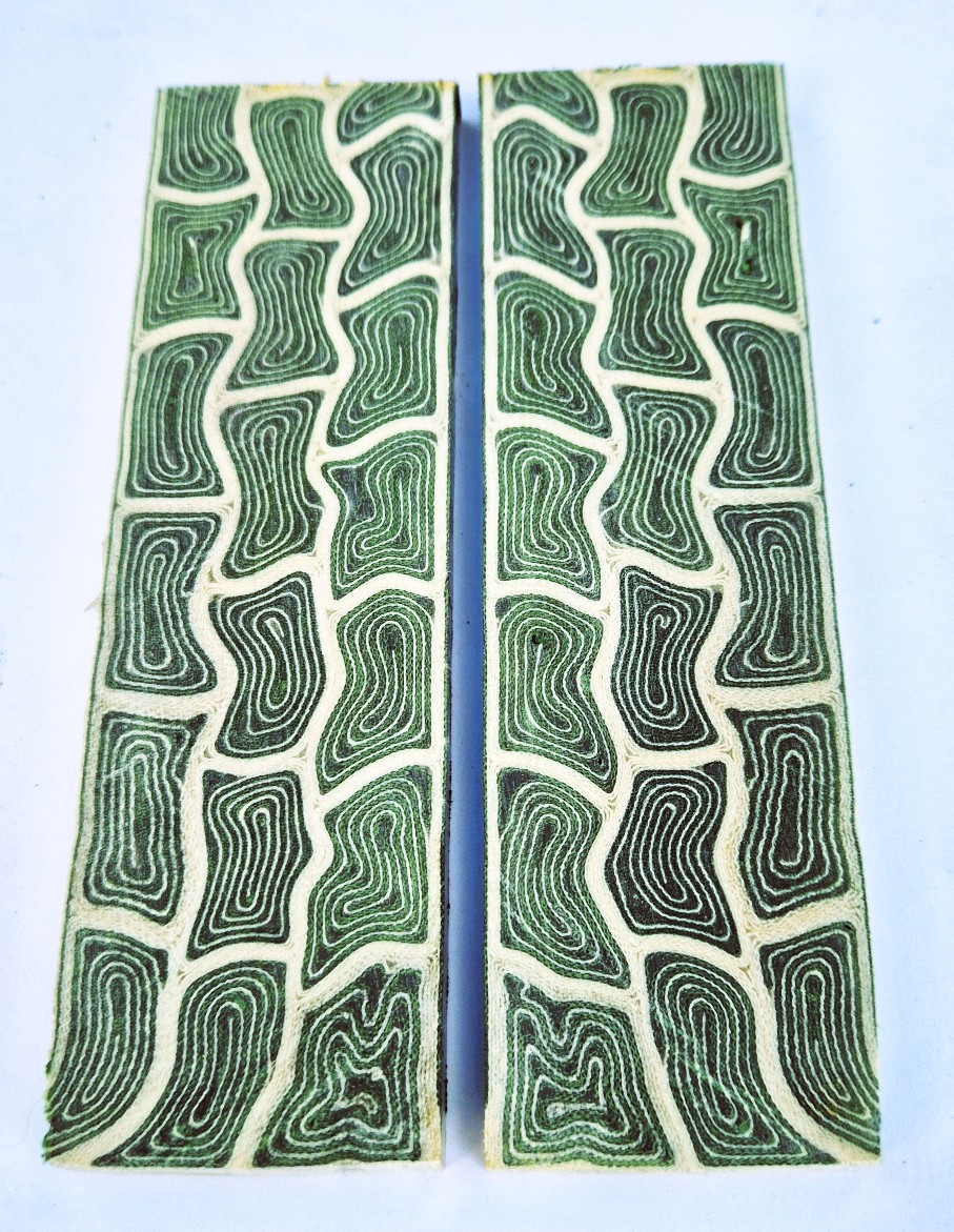 Micarta skalor Mosaik #01
