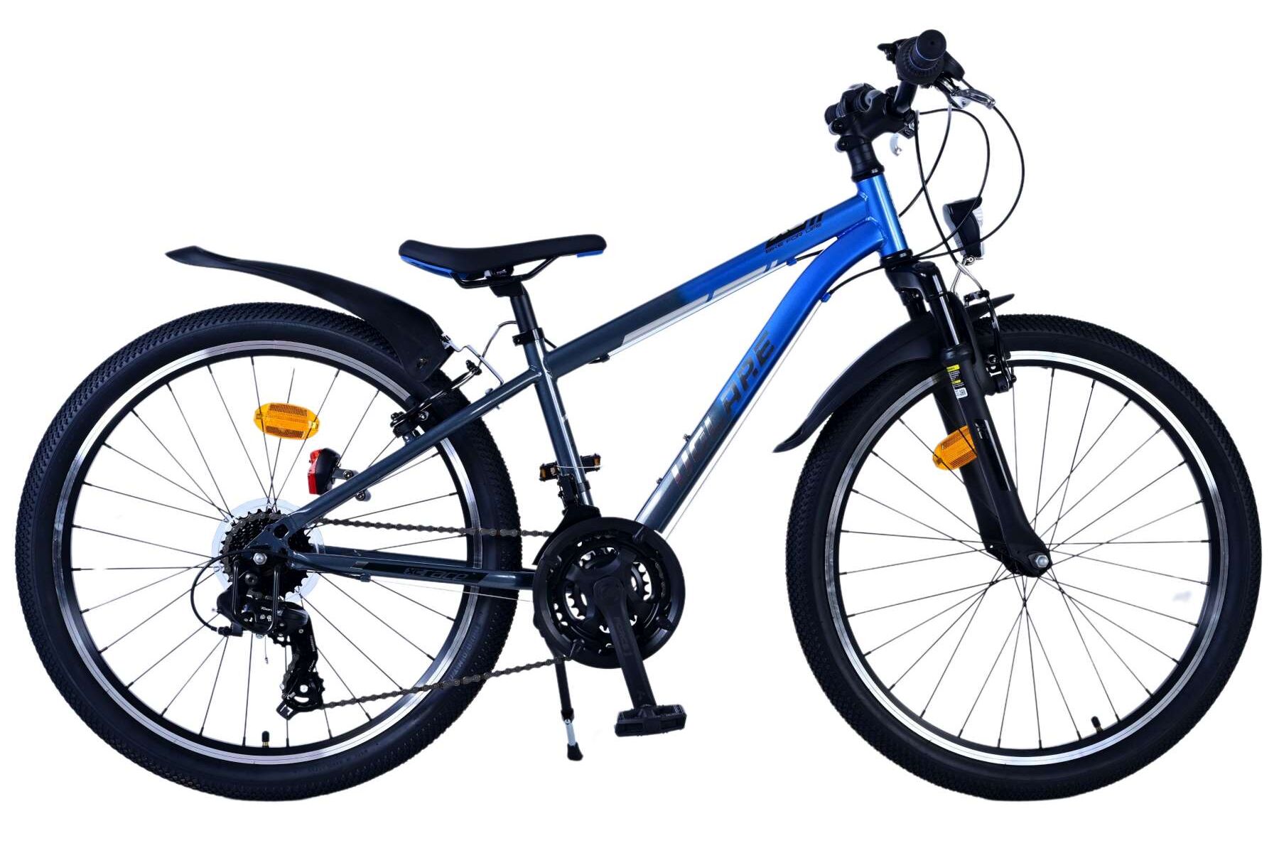 Barncykel Volare XC Race 24 tum – 21 växlar Blå/Grå för barn 8–10 år - 7