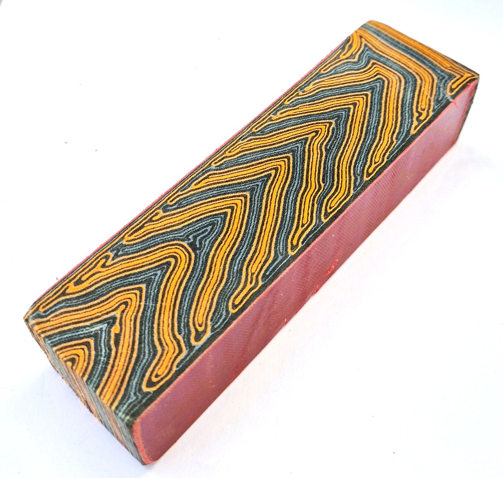 Micarta block Mosaik #05