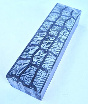 Micarta block Mosaik #02