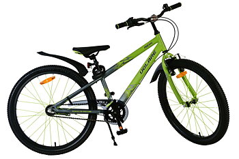 Barncykel Volare Rocky 24 Tum - 3 Växlar Grön för barn 8-10 år
