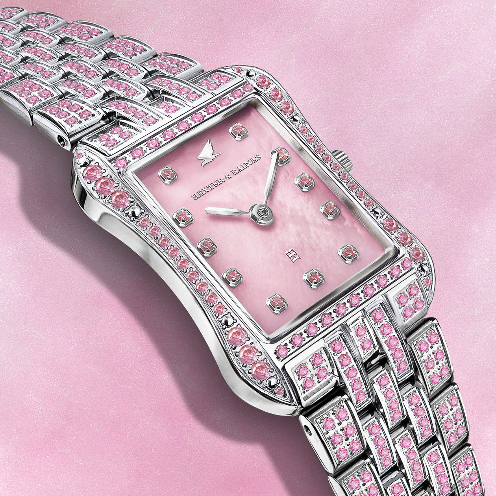 H&B Cronvas Pearl, Rose & Silver - 7