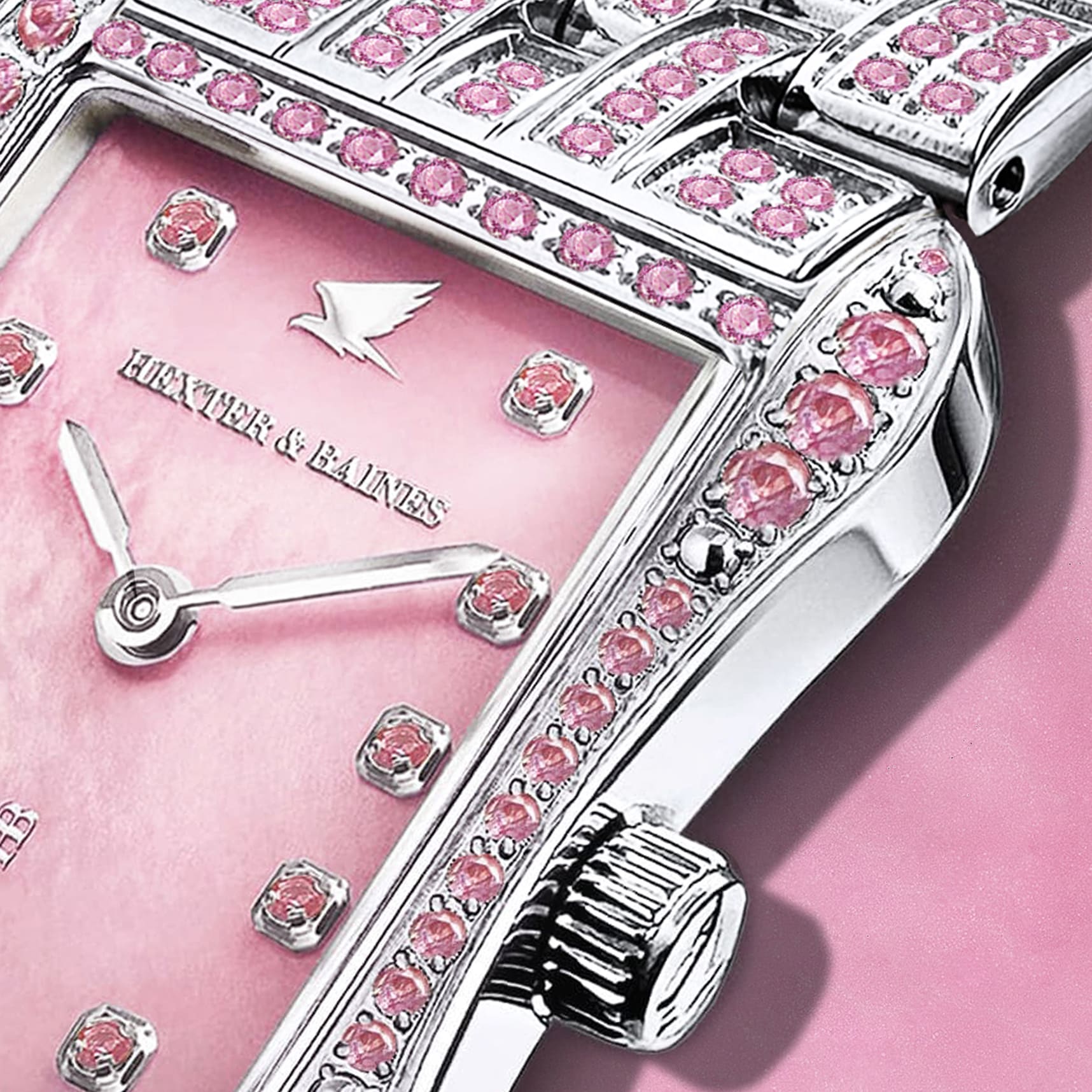 H&B Cronvas Pearl, Rose & Silver - 6