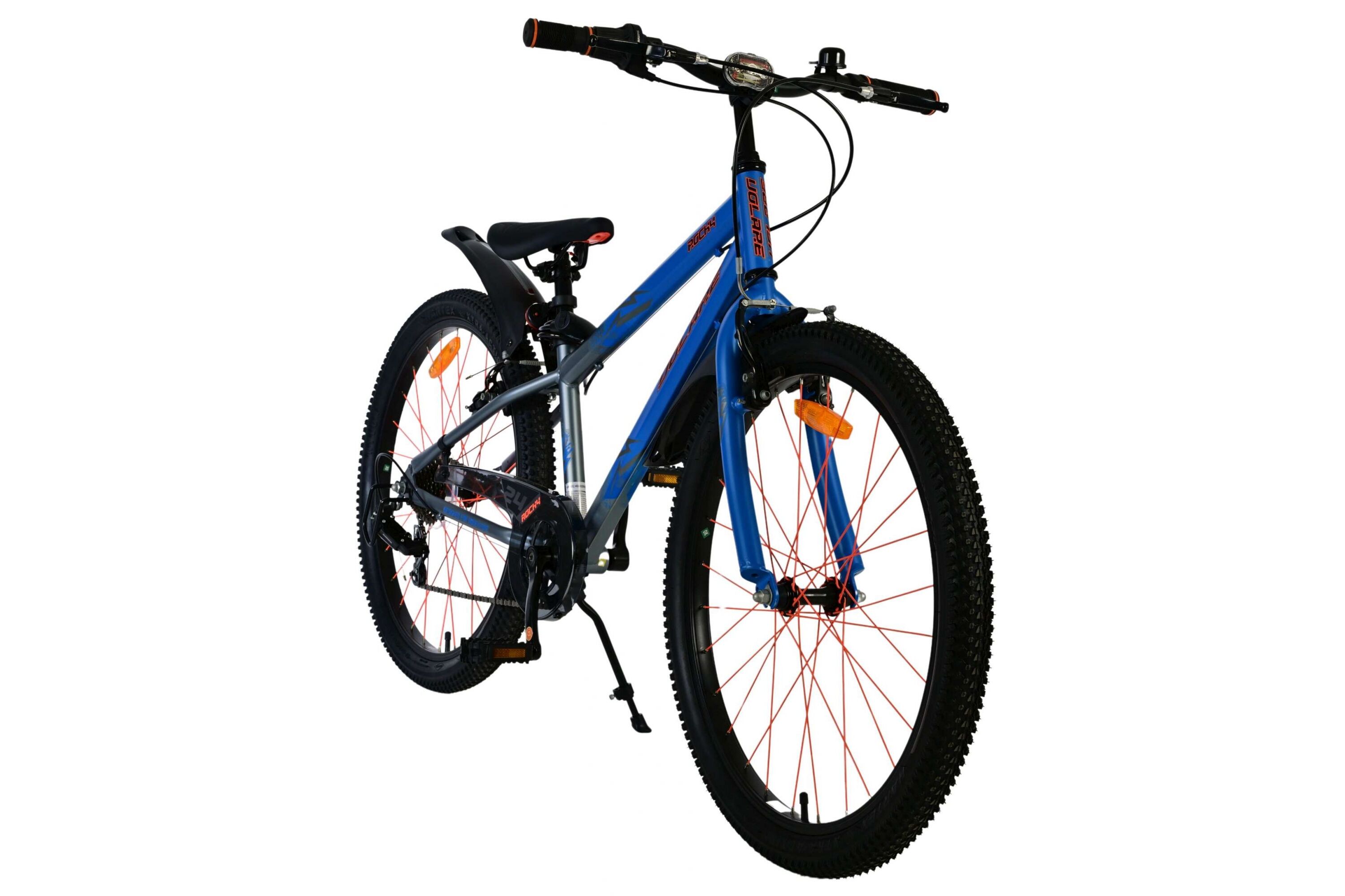 Barncykel Volare Rocky 24 Tum - 7 Växlar Blå för barn 8-10 år - 6