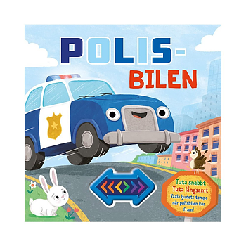Teddykompaniet Bok med Ljud - Polisbilen